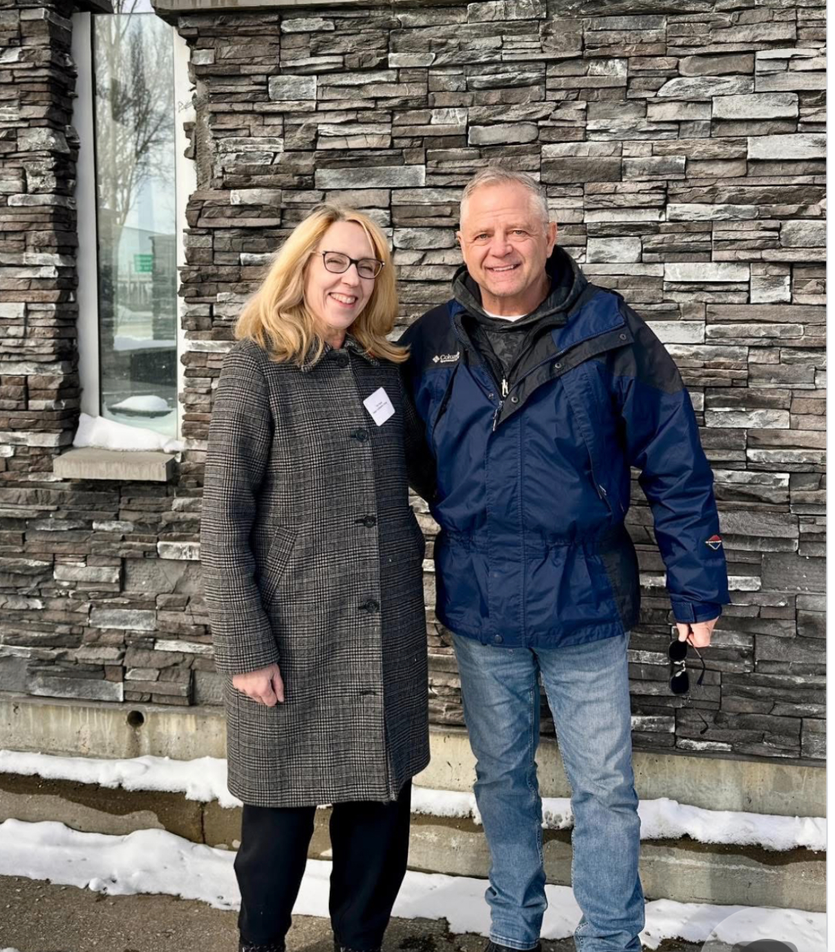 Doorknocking with Len Webber